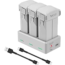 LYONGTECH LED Akku Zweiwege Ladestation für DJI Mini 4K/2,Mini SE/2 SE