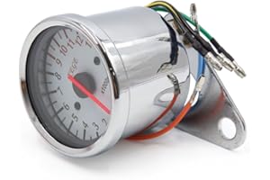 sourcing map Chromage Universel 0-13000tr/min sur jauge Compte Tours Moto