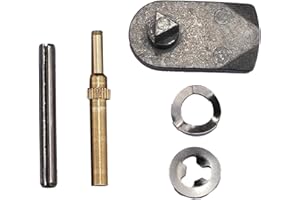 REPAIRMYMETERBOX Universal Meter Box Door Repair Kit - Hinges and Latch for Quick and Easy Repairs - (Metal) - Meter Box Accessories