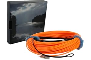 Aventik Punta de hundimiento, línea de pesca con mosca, línea hacia adelante, línea cónica flotante de agua dulce con un bucle soldado, 100 pies 3-4IPS (6F/S)