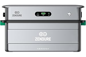 Zendure SolarFlow 2400 AC, Centrale Balcon avec Stockage, Système de Gestion d'Énergie IA, Entrée AC 2400W, Puissance de Sortie 2400W, Avec 1×AB3000X 2.88 kWh, Capacité Max. Extensible 17.28 kWh, TOU