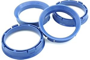 NAAA 4x bagues de centrage Ø66,6 à Ø57,1/66,6mm - 57,1mm adaptables sur Borbet, DBV, Proline Wheels, Keskin, MAM