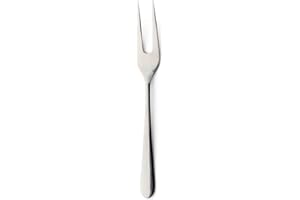 Grunwerg Windsor Carded Carving/Cold Meat Fork, Stainless Steel, Mirror, 24 x 3 x 2.5 cm