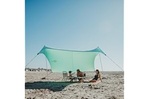 Tienda Neso Tents Grande Beach, 2,1 m (7 pies) de Altura, 2,7 m (9 pies) x 2,7 m (9 pies), Esquinas reforzadas y un Bolsillo más frío(Color)