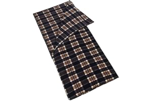 Blanketswarm Sac de couchage en microfibre polaire à fermeture éclair avec doublure en drap de voyage léger ou couverture avec sac de rangement pour le camping en plein air par temps froid