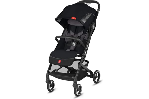 Poussette citadine Qbit + Velvet Black - Good Baby Gold