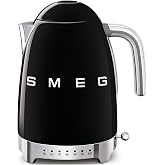 غلاية Smeg Klf04Bleu، 2400، أسود، 1.7 لتر