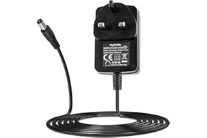 MyVolts 9V power supply adaptor compatible with Sony AC-FX161 DVD player - UK plug