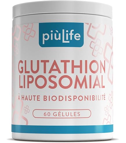 Glutathion Réduit 500 mg PiùLife – 240 Comprimés