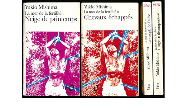 Amazon Fr La Mer De La Fertilite Complet En 4 Tomes T1 Neige De Printemps T2 Chevaux Echappes T3 Le Temple De L Aube T4 L Ange En Decomposition