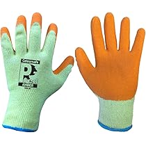 Rubber Latex Coated Gloves Safety Gloves 10" Cotton Scaffolding Grip Mechanical Work Green Yellow Sarung Tangan Kerja I.20805501 - View #8