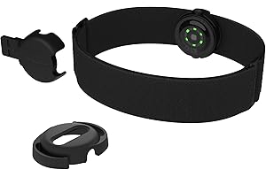 Polar OH1 - Sensor de Pulso óptico Resistente al Agua con Clip sujeción para Gafas natación - Versión Nueva, Brazalete con Tecnología Bluetooth Smart y Ant+ (Negro)