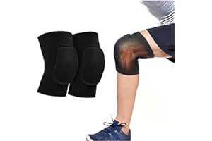 KGDUYC 1 paire genouillères de danse, ensemble de genouillères de sport, genouillères élastiques unisexes, genouillères de danse pour enfants et adultes pour la danse, le football, le jogging, yoga