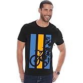 ADRO Men's 100% Cotton Regular Fit T-Shirt