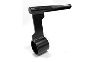 TnP Distribution Olympic Barbell 2" Single Landmine Handle 1 Arm Row Gym Attachment for Barbell Rows & Lateral Raises