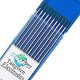 TEN-HIGH TIG Tungsten Electrodes Pure WP Welding (Green) 10 Pieces Per Pack