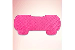 bangminda Coprisedile Universale Auto Copri Sedile Auto Velluto Cuscino della Copertura del Auto Soft Confortevole Protezione per Sedile Auto per Bambini Bebè Animali (1 Coprisedile Posteriore, Rosa)