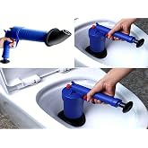 Monte Lua Y&uuml;ksek Hava Basın&ccedil;lı Gider A&ccedil;ma Aparatı, Mutfak Lavabo Banyo Tuvalet Klozet Tıkanıklığı Y&uuml;ksek Hava Basın&ccedil;lı Gider 