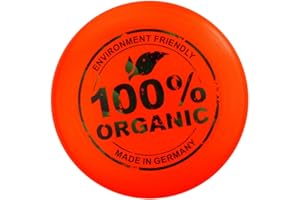 eurodisc 175 g Ultimate Frisbee Disc Organic Orange z ekologicznego tworzywa sztucznego