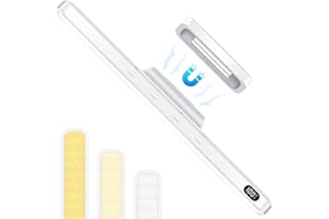 ‎WILLED WILLED 5W Unterschrank Beleuchtung Küche,Adjustable Unterbauleuchte Küche Led,Wiederaufladbare Spiegellampe Badezimmer,2500mah Rechargeable Schrankbeleuchtung Kabellos für Schrank,Spiegel,Schreibtisch