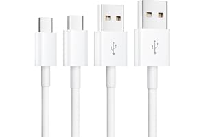ZXCJ 2Pack 1.8M IPhone 15/16/17 Charger Cable,USB A to USB C Charging Cable for iPhone 16/ 16E(SE4)/ 16 Pro Max/16 Plus, iPhone 15/15 Pro Max, AirPods , AirPods 4, Pro 12.9/11/Air USB C Charger power Cord