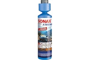‎SONAX SONAX XTREME ScheibenReiniger 1:100 (250 ml) ergibt 25 Liter Reinigungsflüssigkeit und sorgt sekundenschnell für klare Sicht | Art-Nr. 02711410