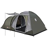 Coleman Waterfall 5 Deluxe Family Tent, 5 Man Tent with Separate Living and Bedroom, Easy to Assemble, 5 Person Tent, Waterpr