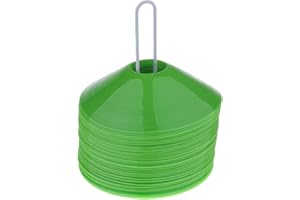 Tubayia Lot de 50 plots de marquage pour le sport, le football, le handball