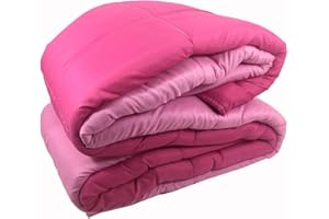 EGIDIO ALFIO ALFIO SHOP TRAPUNTA PIUMONE LETTO SINGOLO DOUBLE FACE (ROSA-FUXIA)