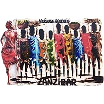 Magnete Frigo Zanzibar Tanzania 3D - Hakuna Matata Souvenir Africa - Foto 5