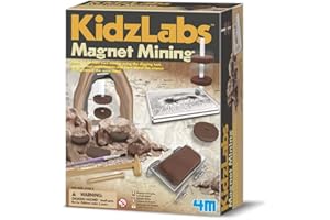 4M 00-03396 Kids Labs Magnet Mining, Brown