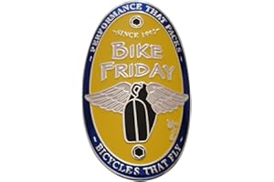 Ruilin Adesivo per bicicletta MTB, pieghevole, per telaio bici BMX, venerdì