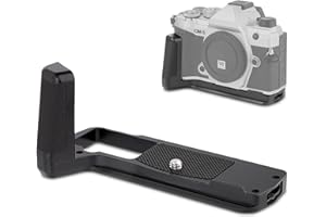 Haoge HG-OM5 uchwyt na kamerę uchwyt ręczny do OM SYSTEM OM-5 wbudowany Arca Swiss Standard Quick Release Plate