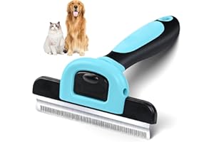 Cepillo para Perros y Gatos Profesional - Cepillo para Mascotas de Pelo Corto y Largo, Eficaz para la Eliminación de Pelo Muerto y Cuidado del Pelaje de su Mascota, DOGGIE®