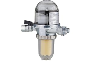 Filtre à mazout combiné avec séparateur d'air OVENTROP Toc-Duo-3 - Avec élément filtrant Siku, 25-40 µm - 2142732
