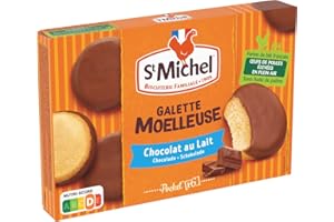 St Michel Galette Moelleuse au Chocolat au Lait - Format Pocket - Le paquet de 180g