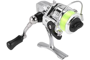 XIAOJUN Mini 100 Pocket Fishing Reel Fishing Tackle Small Reel 4.3: 1 Mulinello da con Ruote in Metallo