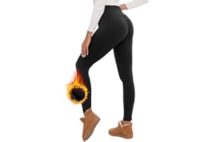 CheChury Leggins Termicos Mujer Invierno Forro Polar Grueso Mallas Termicas Deporte Push Up Pantalones Termicos Cintura Alta Leggings Mujer Calientes Elásticos Mayas Ropa Termica Yoga Correr Fitness