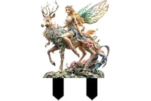 iSpchen Vaso da Fiori Miniatura Fate, Elfo, Decorazione da Pavimento, Fate, Statuette da Giardino, Statuette Miniatura, Elfo, Decorazione per Giardino