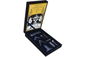 AtSKnSK Masonic Miniature Work Tool Masonic Gift Set