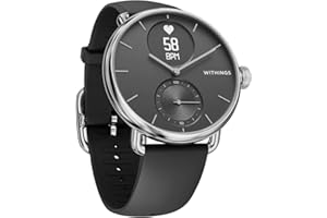 Withings Scanwatch - Smartwatch Ibrido con ECG, Frequenza Cardiaca e Ossimetro