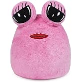Pel&uuml;ş Oyuncak Ayıcık Poe,Pou,Kahverengi Ayı,Peluş doldurulabilir oyuncak Pou,Uzaylı Pel&uuml;ş oyuncak,Evcil Hayvanım (Pembe Kirpi