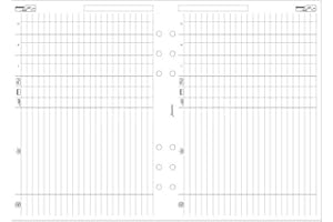 A5 Filofax Organiser Finances Insert Essentials Accessories Refill Replacement Pack 340618