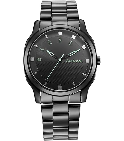 ASTRIAAL blackl ブラックメタル Fastrack Metallica Quartz Analog Watch for Guys