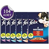 Felix Karışık Yetişkin Yaş Kedi Maması 104 X 85 Gr