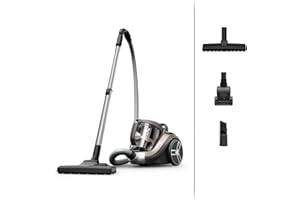 Rowenta Compact Power XXL Animal Aspirateur sans sac, Moteur basse consommation 900W max, Haute filtration, Bac à poussière 2,5L, Compact, RO4B50EA