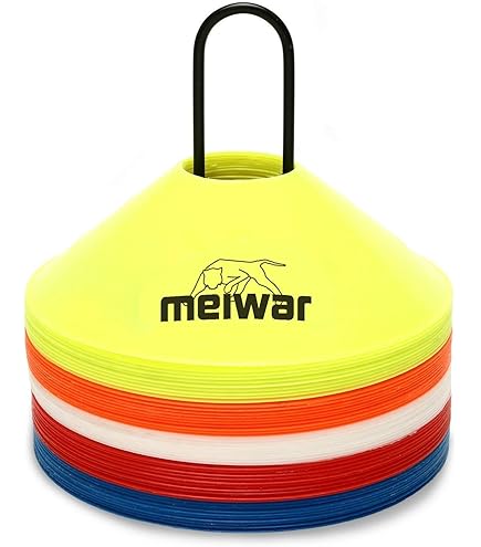 JELEX Agility Training Hurdles Set Of 5 Various Sizes, Coordination Hurdles Training Equipment Yellow, Suitable For Indoor And Outdoor Exercises Made - View #2