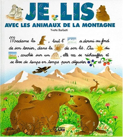 couverture de : Je lis avec les animaux de la montagne