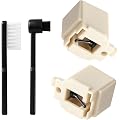 Lot de 2 Aiguilles de Lecture Diamant compatibles avec la Platine | Audio-Technica ATN3600L Aiguille conique de rechange pour platines AT-LP60X, AT-LP60XBT, AT-LP2D