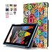 Produktbild lenovo Tab3 7 Essential(TB3-710F/I) hülle,Ultra Slim Lightweight Schlank Superleicht Ständer PU Leder Smart Shell hülle mit Standfunktion für lenovo Tab3 7 Essential(TB3-710F/I) Let Andriod Tablet PC,bunte xuan